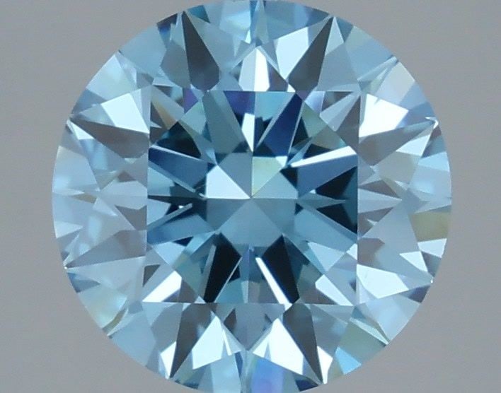 Loose Diamond - ROUND 2.82ct Fancy Vivid Blue VVS2: Loose Diamond - ROUND 2.82ct Fancy Vivid Blue VVS2 Source: This is a real non-mined Diamond that has been grown in a lab Shape: ROUND Carats: 2.82 Color: Fancy Vivid Blue Certification: IGI Video:
