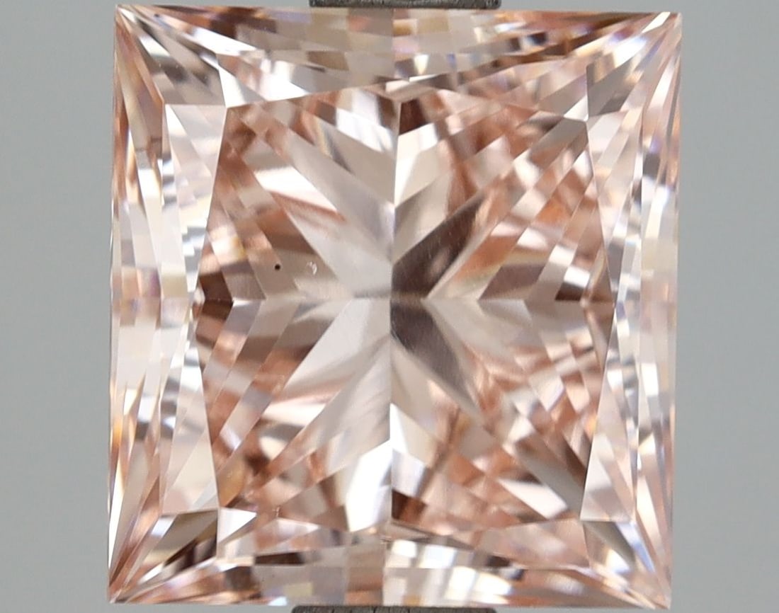 Loose Diamond - PRINCESS 3.14ct Fancy Intense Pink VS1: Loose Diamond - PRINCESS 3.14ct Fancy Intense Pink VS1 Source: This is a real non-mined Diamond that has been grown in a lab Shape: PRINCESS Carats: 3.14 Color: Fancy Intense Pink Certification: IGI V