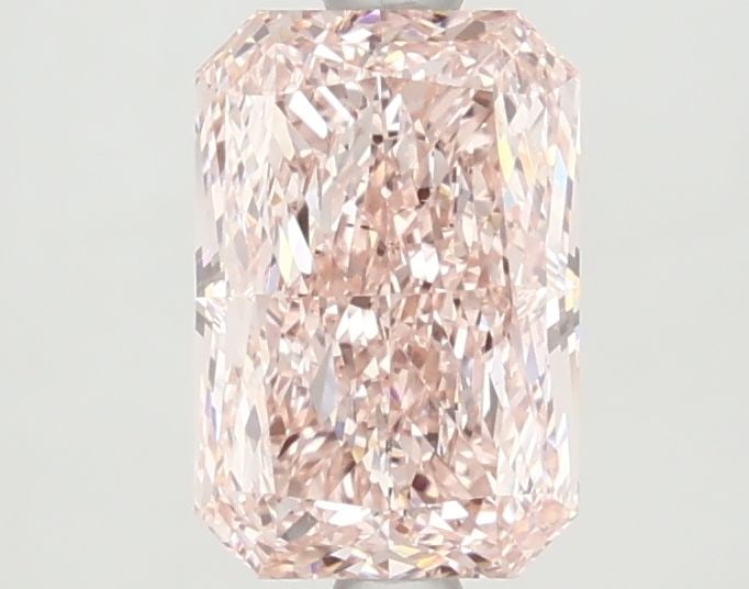 Loose Diamond - RADIANT 1.56ct Fancy Vivid Pink VS1: Loose Diamond - RADIANT 1.56ct Fancy Vivid Pink VS1 Source: This is a real non-mined Diamond that has been grown in a lab Shape: RADIANT Carats: 1.56 Color: Fancy Vivid Pink Certification: IGI Video:
