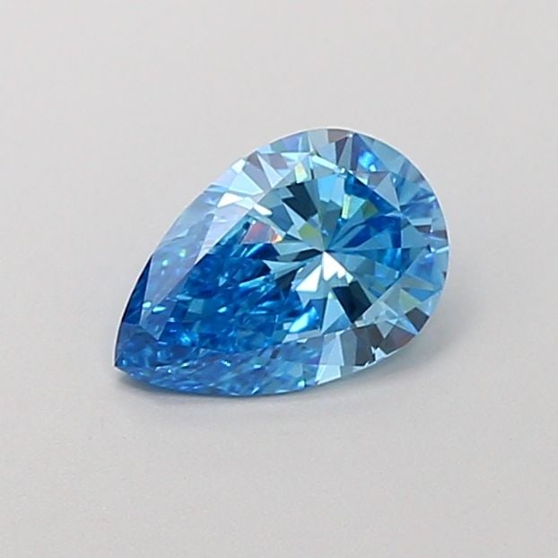 Loose Diamond - PEAR 0.9ct Fancy Vivid Blue VS1: Loose Diamond - PEAR 0.9ct Fancy Vivid Blue VS1 Source: This is a real non-mined Diamond that has been grown in a lab Shape: PEAR Carats: 0.9 Color: Fancy Vivid Blue Certification: IGI Video: