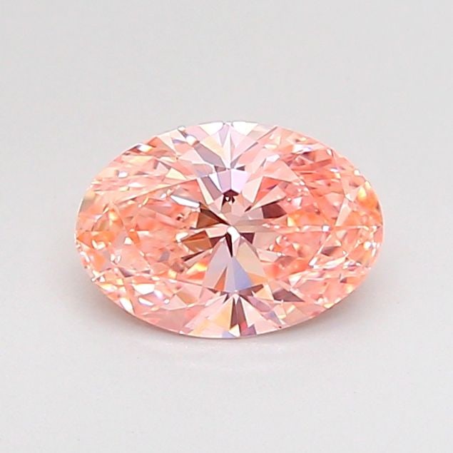 Loose Diamond - OVAL 0.73ct Fancy Vivid Pink VVS2: Loose Diamond - OVAL 0.73ct Fancy Vivid Pink VVS2 Source: This is a real non-mined Diamond that has been grown in a lab Shape: OVAL Carats: 0.73 Color: Fancy Vivid Pink Certification: NONE Video: