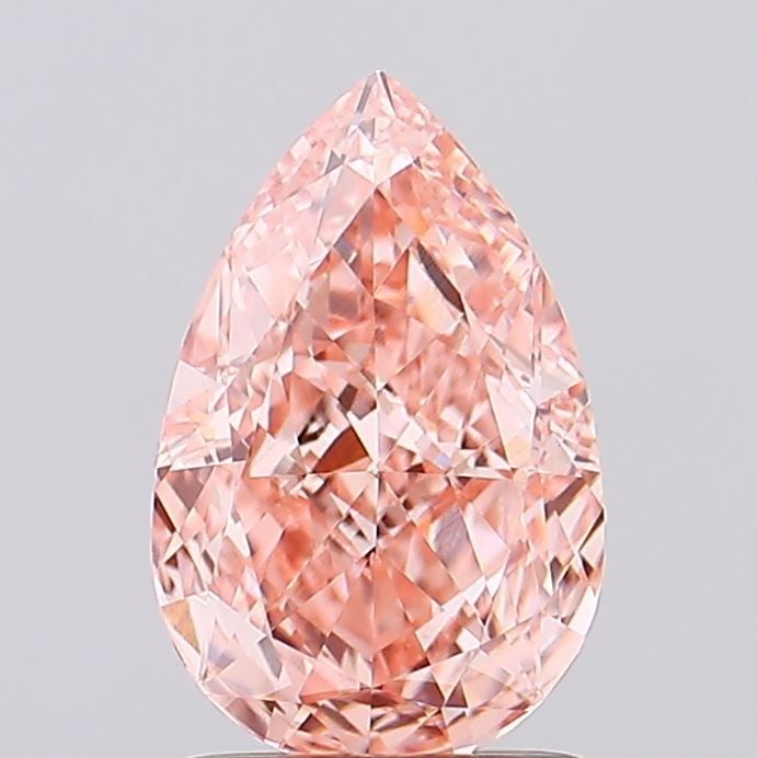 Loose Diamond - PEAR 1.6ct Fancy Vivid Pink VVS2: Loose Diamond - PEAR 1.6ct Fancy Vivid Pink VVS2 Source: This is a real non-mined Diamond that has been grown in a lab Shape: PEAR Carats: 1.6 Color: Fancy Vivid Pink Certification: IGI Video:
