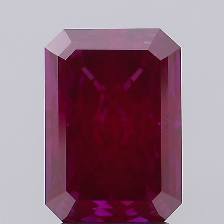 Loose Diamond - RADIANT 3.24ct Fancy Vivid Red VS1: Loose Diamond - RADIANT 3.24ct Fancy Vivid Red VS1 Source: This is a real non-mined Diamond that has been grown in a lab Shape: RADIANT Carats: 3.24 Color: Fancy Vivid Red Certification: NONE Video: