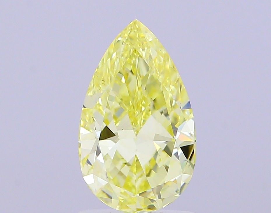 Loose Diamond - PEAR 2.0ct Fancy Intense Yellow VVS2: Loose Diamond - PEAR 2.0ct Fancy Intense Yellow VVS2 Source: This is a real non-mined Diamond that has been grown in a lab Shape: PEAR Carats: 2.0 Color: Fancy Intense Yellow Certification: IGI Video: