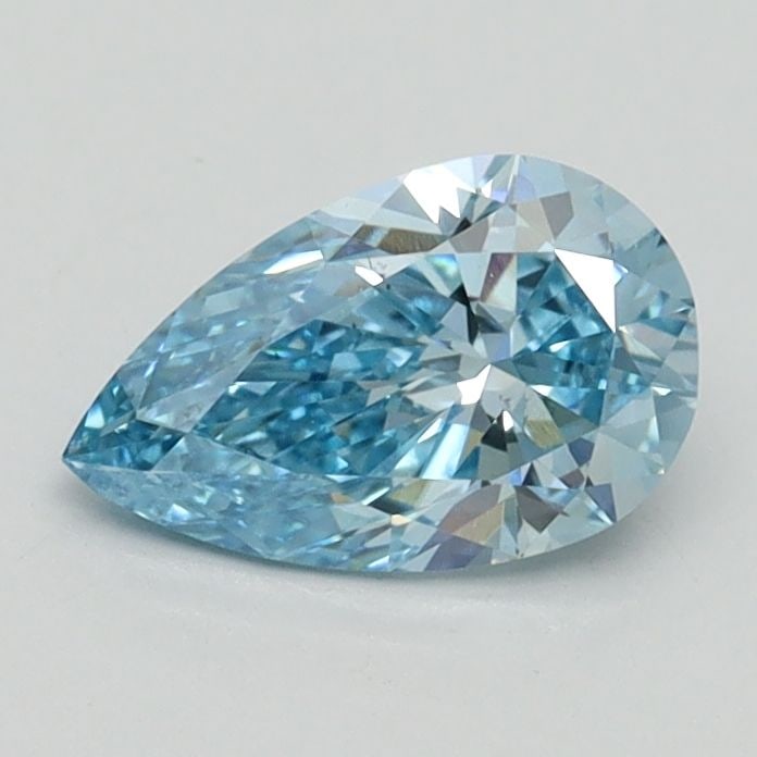 Loose Diamond - PEAR 0.74ct Fancy Intense Blue VS2: Loose Diamond - PEAR 0.74ct Fancy Intense Blue VS2 Source: This is a real non-mined Diamond that has been grown in a lab Shape: PEAR Carats: 0.74 Color: Fancy Intense Blue Certification: IGI Video: