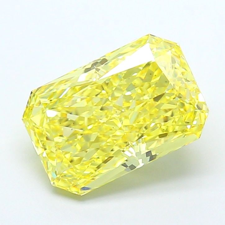 Loose Diamond - RADIANT 4.02ct Fancy Vivid Yellow VS1: Loose Diamond - RADIANT 4.02ct Fancy Vivid Yellow VS1 Source: This is a real non-mined Diamond that has been grown in a lab Shape: RADIANT Carats: 4.02 Color: Fancy Vivid Yellow Certification: IGI Vid