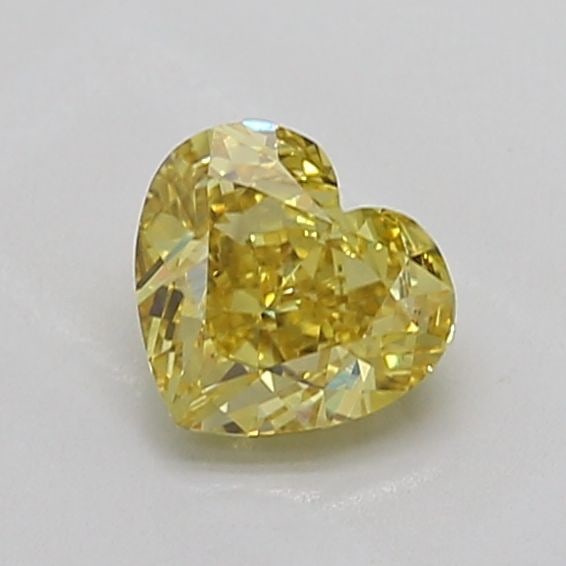 Loose Diamond - HEART 1.18ct Fancy Vivid Yellow VS1: Loose Diamond - HEART 1.18ct Fancy Vivid Yellow VS1 Source: This is a real non-mined Diamond that has been grown in a lab Shape: HEART Carats: 1.18 Color: Fancy Vivid Yellow Certification: IGI Video: