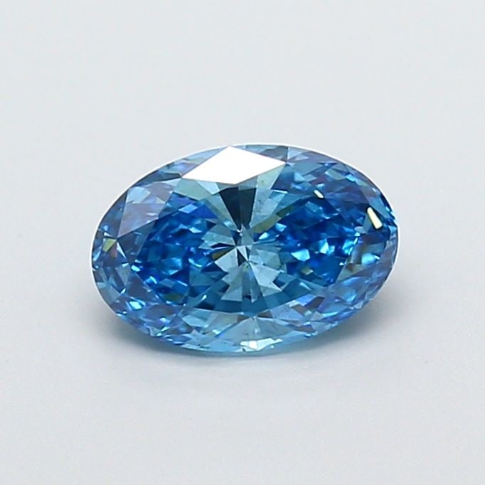 Loose Diamond - OVAL 1.08ct Fancy Vivid Blue VS2: Loose Diamond - OVAL 1.08ct Fancy Vivid Blue VS2 Source: This is a real non-mined Diamond that has been grown in a lab Shape: OVAL Carats: 1.08 Color: Fancy Vivid Blue Certification: IGI Video: