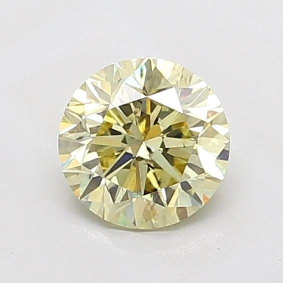 Loose Diamond - ROUND 1.52ct Fancy Light Yellow VS2: Loose Diamond - ROUND 1.52ct Fancy Light Yellow VS2 Source: This is a real non-mined Diamond that has been grown in a lab Shape: ROUND Carats: 1.52 Color: Fancy Light Yellow Certification: IGI Video: