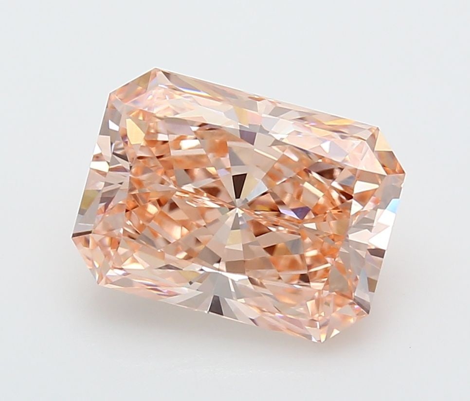 Loose Diamond - RADIANT 5.04ct Fancy Vivid Pink VVS2: Loose Diamond - RADIANT 5.04ct Fancy Vivid Pink VVS2 Source: This is a real non-mined Diamond that has been grown in a lab Shape: RADIANT Carats: 5.04 Color: Fancy Vivid Pink Certification: IGI Video: