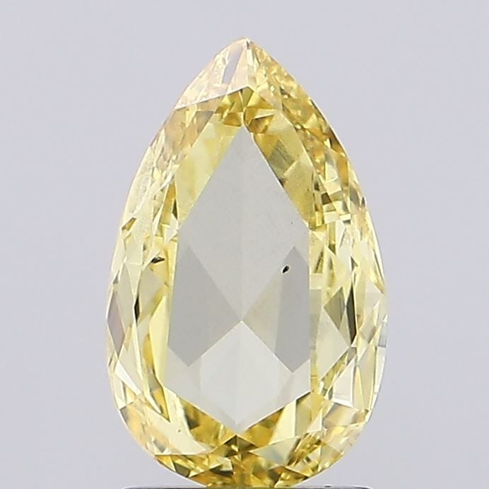 Loose Diamond - ROSE 1.24ct Fancy Vivid Yellow VS2: Loose Diamond - ROSE 1.24ct Fancy Vivid Yellow VS2 Source: This is a real non-mined Diamond that has been grown in a lab Shape: ROSE Carats: 1.24 Color: Fancy Vivid Yellow Certification: NONE Video: