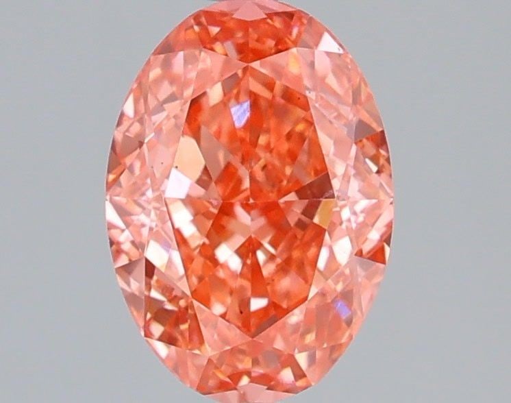 Loose Diamond - OVAL 1.56ct Fancy Vivid Pink VS2: Loose Diamond - OVAL 1.56ct Fancy Vivid Pink VS2 Source: This is a real non-mined Diamond that has been grown in a lab Shape: OVAL Carats: 1.56 Color: Fancy Vivid Pink Certification: IGI Video:
