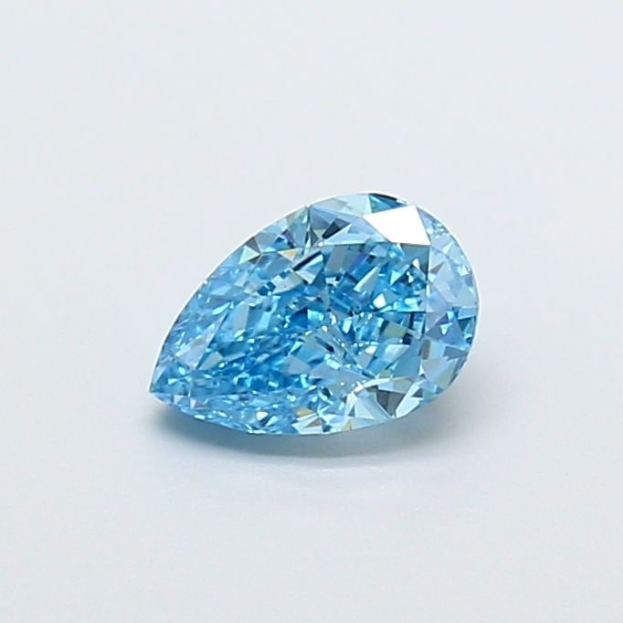 Loose Diamond - PEAR 1.02ct Fancy Vivid Blue VS1: Loose Diamond - PEAR 1.02ct Fancy Vivid Blue VS1 Source: This is a real non-mined Diamond that has been grown in a lab Shape: PEAR Carats: 1.02 Color: Fancy Vivid Blue Certification: IGI Video:
