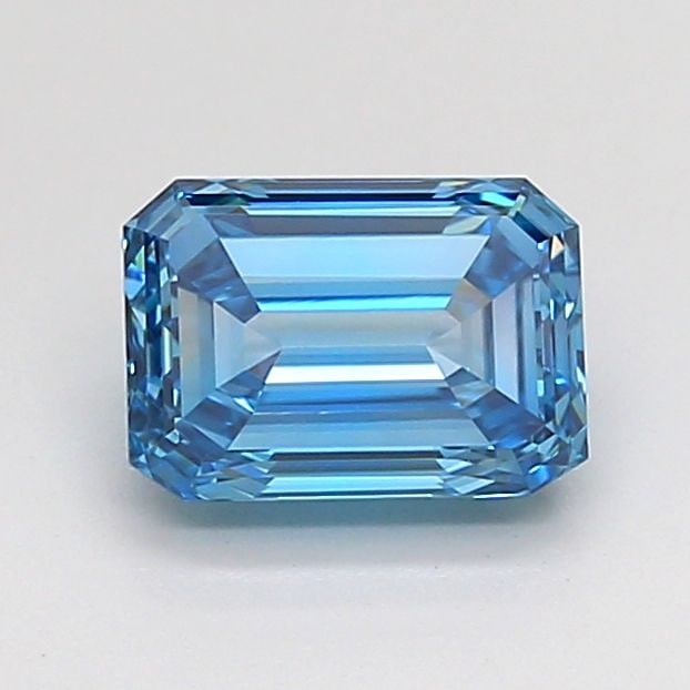 Loose Diamond - EMERALD 1.09ct Faint Blue VVS2: Loose Diamond - EMERALD 1.09ct Faint Blue VVS2 Source: This is a real non-mined Diamond that has been grown in a lab Shape: EMERALD Carats: 1.09 Color: Faint Blue Certification: NONE Video: