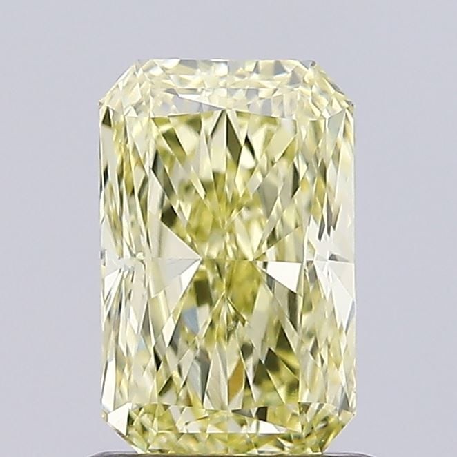 Loose Diamond - RADIANT 1.06ct Fancy Vivid Yellow VS1: Loose Diamond - RADIANT 1.06ct Fancy Vivid Yellow VS1 Source: This is a real non-mined Diamond that has been grown in a lab Shape: RADIANT Carats: 1.06 Color: Fancy Vivid Yellow Certification: NONE Vi