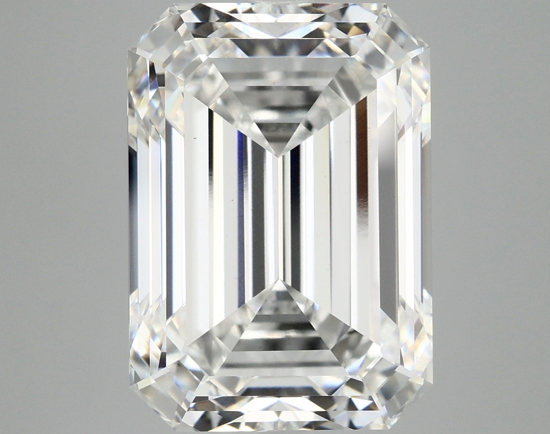 Loose Diamond - EMERALD 10.77ct E VS1: Loose Diamond - EMERALD 10.77ct E VS1 Source: This is a real non-mined Diamond that has been grown in a lab Shape: EMERALD Carats: 10.77 Color: E Clarity: VS1 Certification: IGI Condition: Pre-Owned P