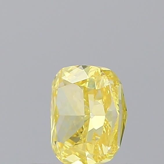 Loose Diamond - CUSHION BRILLIANT 0.5ct Fancy Intense Yellow VS1: Loose Diamond - CUSHION BRILLIANT 0.5ct Fancy Intense Yellow VS1 Source: This is a real non-mined Diamond that has been grown in a lab Shape: CUSHION BRILLIANT Carats: 0.5 Color: Fancy Intense Yellow 