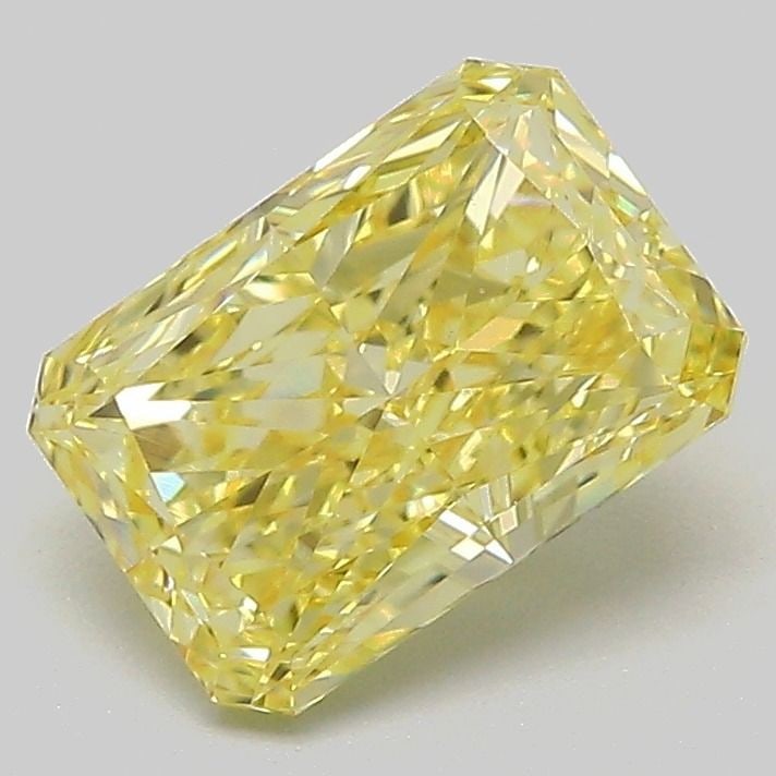Loose Diamond - RADIANT 1.74ct Fancy Vivid Yellow VVS2: Loose Diamond - RADIANT 1.74ct Fancy Vivid Yellow VVS2 Source: This is a real non-mined Diamond that has been grown in a lab Shape: RADIANT Carats: 1.74 Color: Fancy Vivid Yellow Certification: IGI Vi