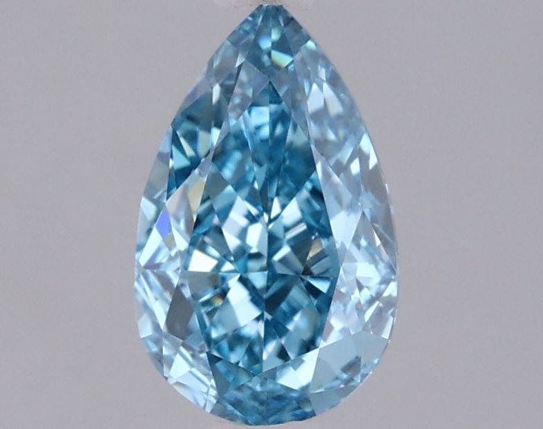 Loose Diamond - PEAR 1.06ct Blue VS1: Loose Diamond - PEAR 1.06ct Blue VS1 Source: This is a real non-mined Diamond that has been grown in a lab Shape: PEAR Carats: 1.06 Color: Blue Certification: NONE Video: