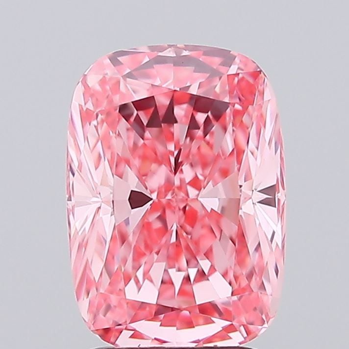 Loose Diamond - CUSHION MODIFIED 1.5ct Fancy Vivid Pink VS1: Loose Diamond - CUSHION MODIFIED 1.5ct Fancy Vivid Pink VS1 Source: This is a real non-mined Diamond that has been grown in a lab Shape: CUSHION MODIFIED Carats: 1.5 Color: Fancy Vivid Pink Certificat