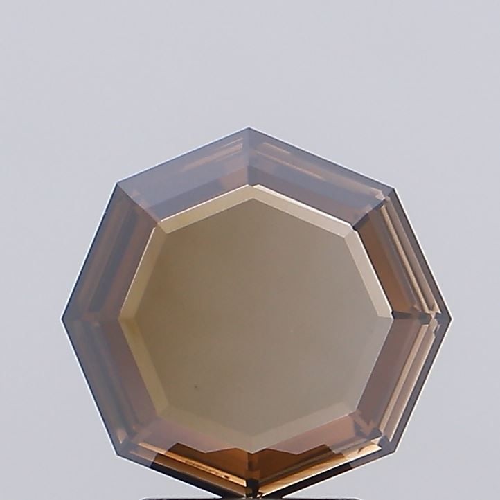 Loose Diamond - OCTAGONAL 1.77ct Fancy Brown VVS2: Loose Diamond - OCTAGONAL 1.77ct Fancy Brown VVS2 Source: This is a real non-mined Diamond that has been grown in a lab Shape: OCTAGONAL Carats: 1.77 Color: Fancy Brown Certification: IGI Video: