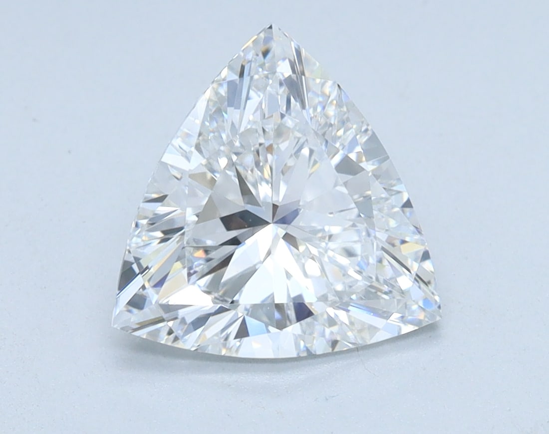 Loose Diamond - TRILLIANT 1.5ct D VVS2: Loose Diamond - TRILLIANT 1.5ct D VVS2 Source: This is a real non-mined Diamond that has been grown in a lab Shape: TRILLIANT Carats: 1.5 Color: D Clarity: VVS2 Certification: IGI Condition: Pre-Owned