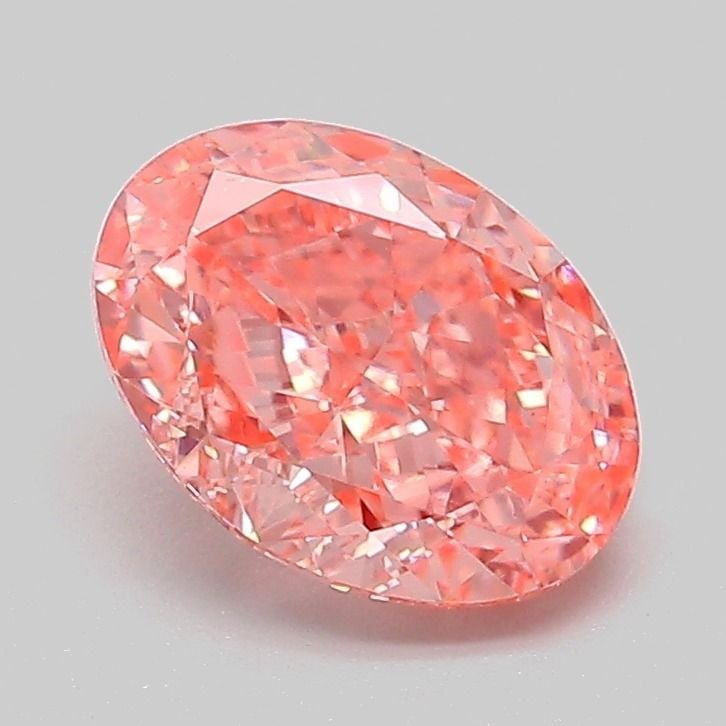 Loose Diamond - OVAL 1.55ct Fancy Vivid Pink VVS2: Loose Diamond - OVAL 1.55ct Fancy Vivid Pink VVS2 Source: This is a real non-mined Diamond that has been grown in a lab Shape: OVAL Carats: 1.55 Color: Fancy Vivid Pink Certification: IGI Video: