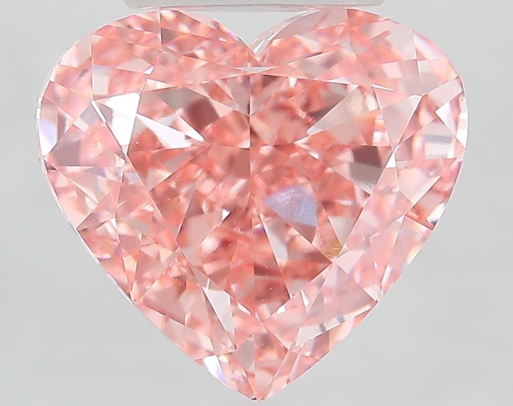 Loose Diamond - HEART 8.01ct Fancy Vivid Pink VS1: Loose Diamond - HEART 8.01ct Fancy Vivid Pink VS1 Source: This is a real non-mined Diamond that has been grown in a lab Shape: HEART Carats: 8.01 Color: Fancy Vivid Pink Certification: IGI Video: