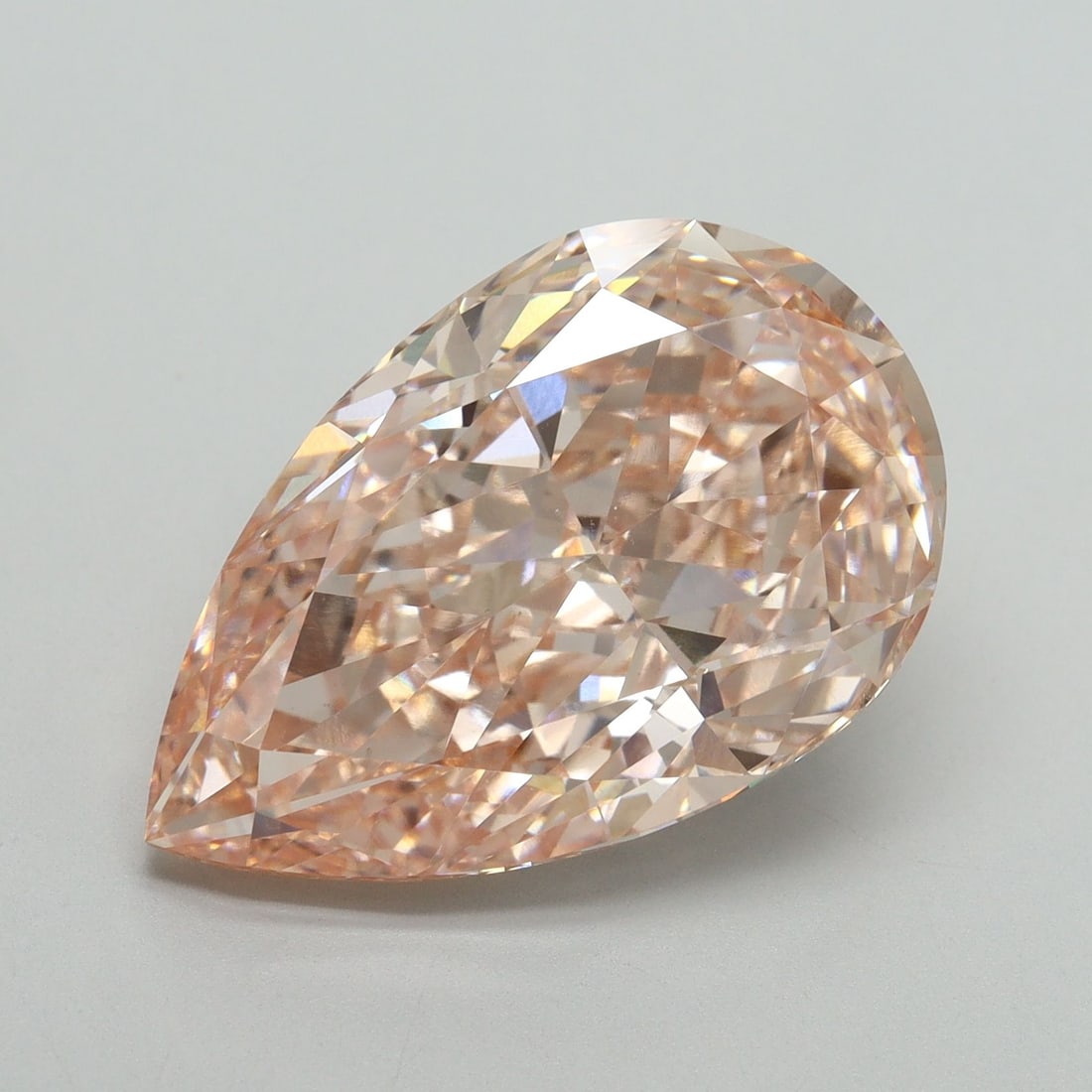 Loose Diamond - PEAR 10.72ct Fancy Intense Pink VS1: Loose Diamond - PEAR 10.72ct Fancy Intense Pink VS1 Source: This is a real non-mined Diamond that has been grown in a lab Shape: PEAR Carats: 10.72 Color: Fancy Intense Pink Certification: IGI Video: