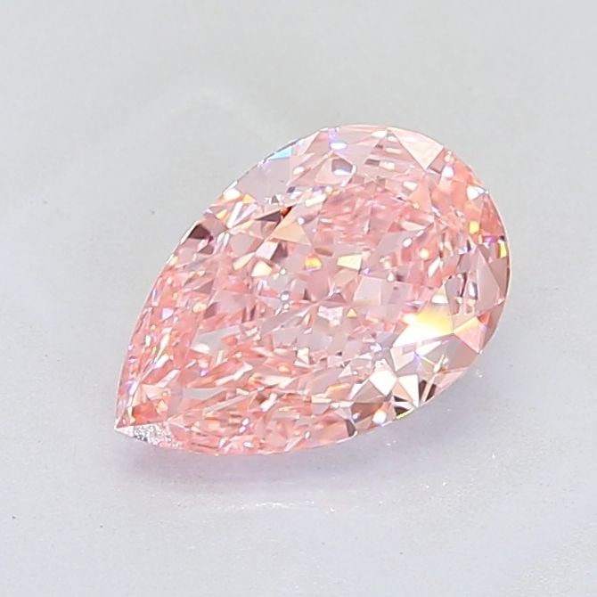 Loose Diamond - PEAR 2.54ct Fancy Vivid Pink VS1: Loose Diamond - PEAR 2.54ct Fancy Vivid Pink VS1 Source: This is a real non-mined Diamond that has been grown in a lab Shape: PEAR Carats: 2.54 Color: Fancy Vivid Pink Certification: IGI Video: