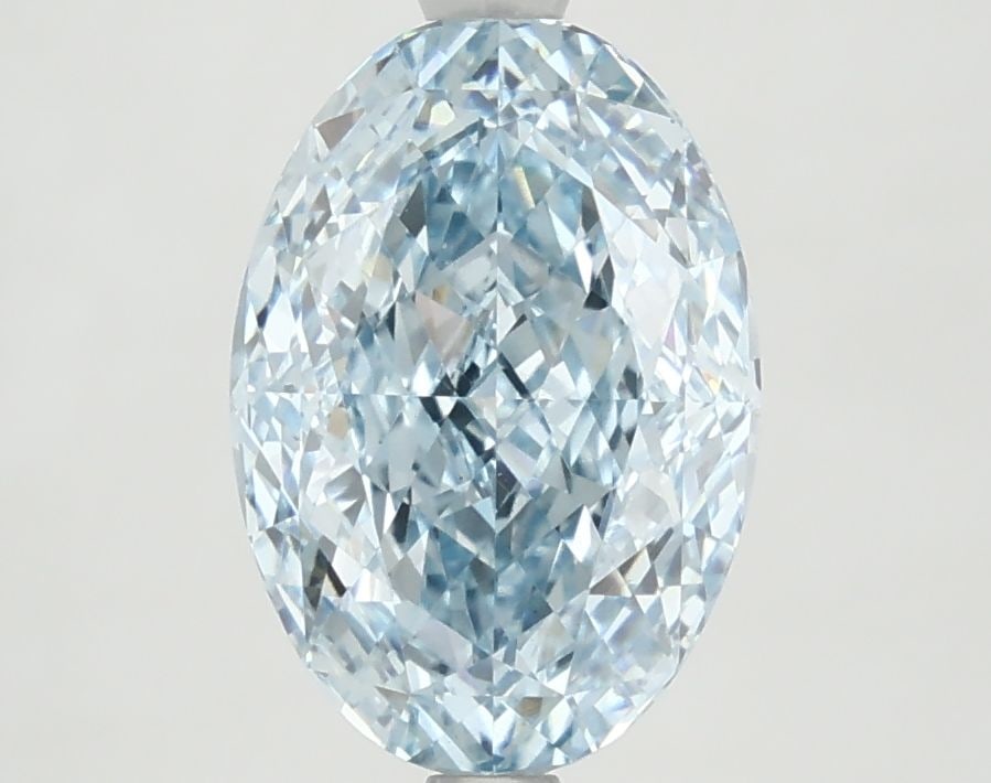Loose Diamond - OVAL 2.97ct Fancy Vivid Blue VS1: Loose Diamond - OVAL 2.97ct Fancy Vivid Blue VS1 Source: This is a real non-mined Diamond that has been grown in a lab Shape: OVAL Carats: 2.97 Color: Fancy Vivid Blue Certification: IGI Video: