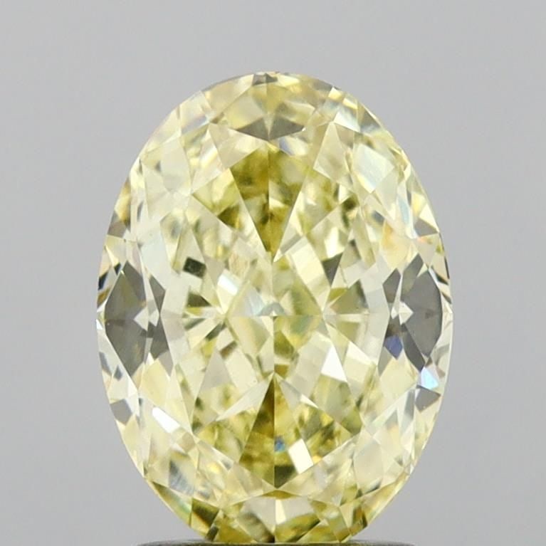 Loose Diamond - OVAL 2.01ct Fancy Yellow VVS2: Loose Diamond - OVAL 2.01ct Fancy Yellow VVS2 Source: This is a real non-mined Diamond that has been grown in a lab Shape: OVAL Carats: 2.01 Color: Fancy Yellow Certification: IGI Video: