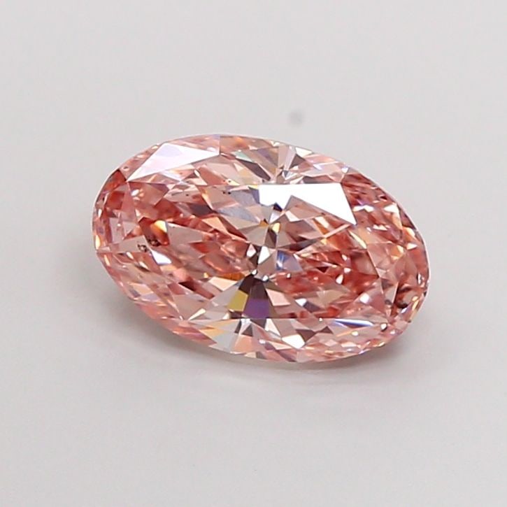 Loose Diamond - OVAL 2.52ct Fancy Intense Pink SI1: Loose Diamond - OVAL 2.52ct Fancy Intense Pink SI1 Source: This is a real non-mined Diamond that has been grown in a lab Shape: OVAL Carats: 2.52 Color: Fancy Intense Pink Certification: NONE Video: