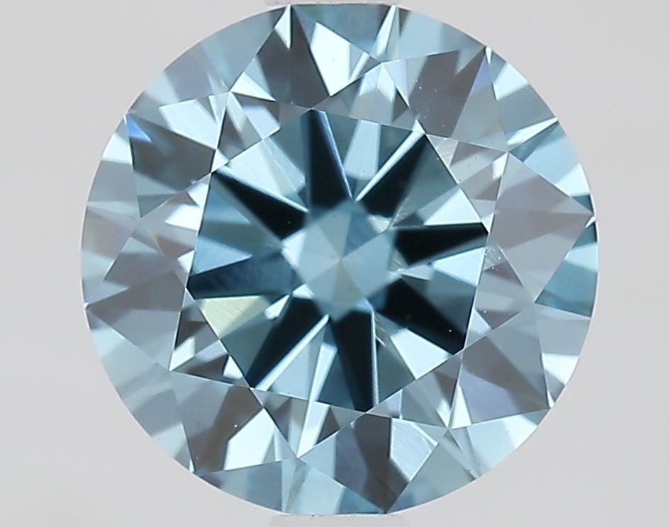 Loose Diamond - ROUND 1.7ct Fancy Vivid Blue VS1: Loose Diamond - ROUND 1.7ct Fancy Vivid Blue VS1 Source: This is a real non-mined Diamond that has been grown in a lab Shape: ROUND Carats: 1.7 Color: Fancy Vivid Blue Certification: IGI Video: