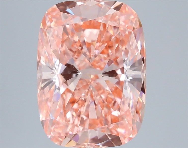 Loose Diamond - CUSHION MODIFIED 4.29ct Fancy Vivid Pink VS1: Loose Diamond - CUSHION MODIFIED 4.29ct Fancy Vivid Pink VS1 Source: This is a real non-mined Diamond that has been grown in a lab Shape: CUSHION MODIFIED Carats: 4.29 Color: Fancy Vivid Pink Certific