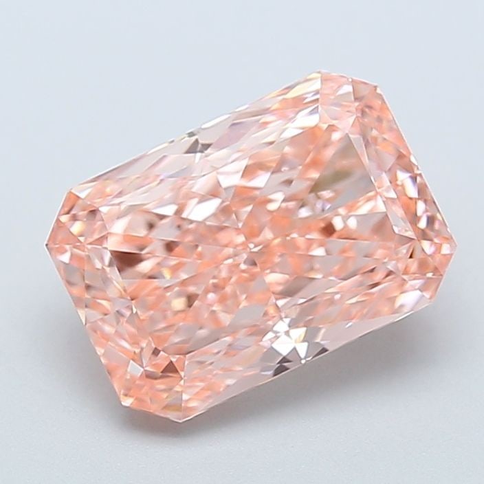 Loose Diamond - RADIANT 3.21ct Fancy Vivid Pink VVS2: Loose Diamond - RADIANT 3.21ct Fancy Vivid Pink VVS2 Source: This is a real non-mined Diamond that has been grown in a lab Shape: RADIANT Carats: 3.21 Color: Fancy Vivid Pink Certification: IGI Video: