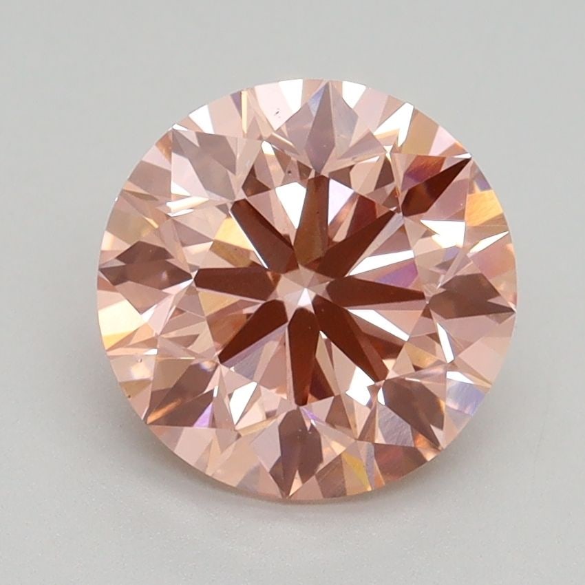 Loose Diamond - ROUND 2.2ct Fancy Intense Pink VS2: Loose Diamond - ROUND 2.2ct Fancy Intense Pink VS2 Source: This is a real non-mined Diamond that has been grown in a lab Shape: ROUND Carats: 2.2 Color: Fancy Intense Pink Certification: IGI Video: