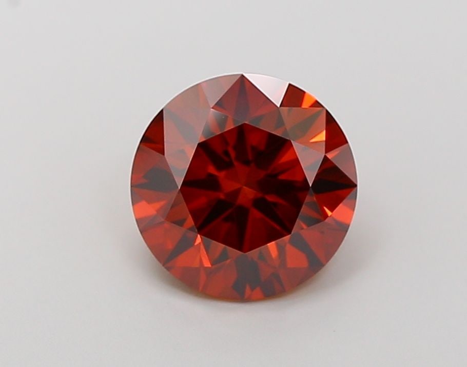 Ideal Loose Diamond - ROUND 2.22ct Fancy Vivid Brownish Orange VS2: Ideal Loose Diamond - ROUND 2.22ct Fancy Vivid Brownish Orange VS2 Source: This is a real non-mined Diamond that has been grown in a lab Shape: ROUND Carats: 2.22 Color: Fancy Vivid Brownish Orange Ce