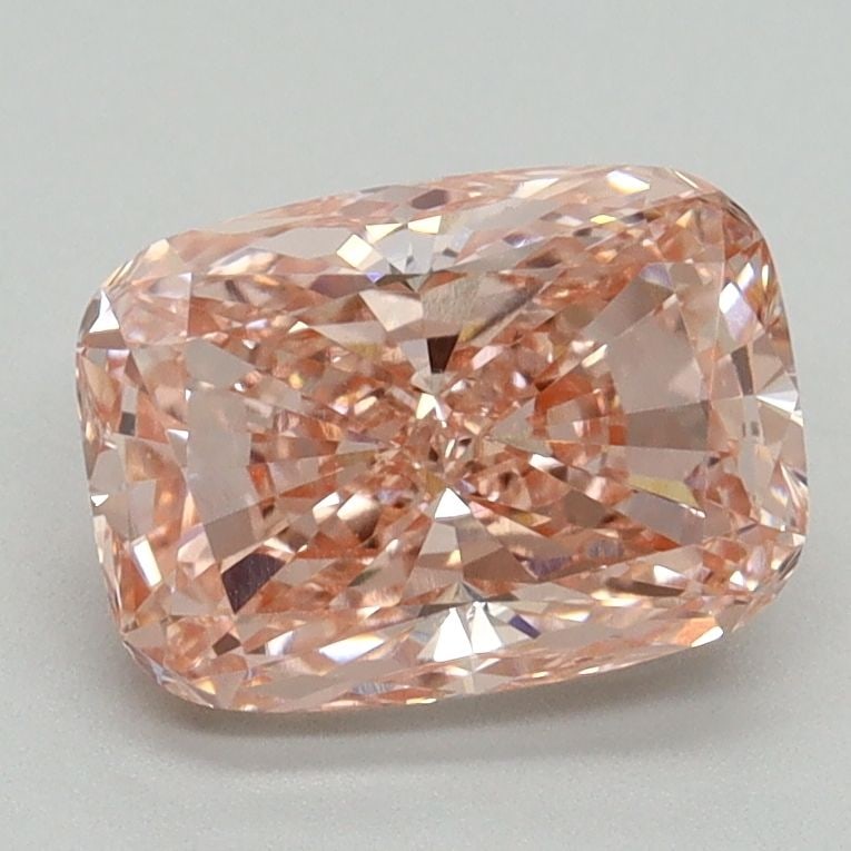 Loose Diamond - CUSHION BRILLIANT 1.75ct Fancy Vivid Pink VS1: Loose Diamond - CUSHION BRILLIANT 1.75ct Fancy Vivid Pink VS1 Source: This is a real non-mined Diamond that has been grown in a lab Shape: CUSHION BRILLIANT Carats: 1.75 Color: Fancy Vivid Pink Certif