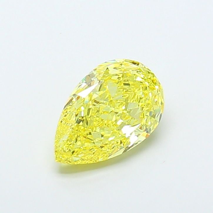 Loose Diamond - PEAR 4.03ct Fancy Vivid Yellow VS2: Loose Diamond - PEAR 4.03ct Fancy Vivid Yellow VS2 Source: This is a real non-mined Diamond that has been grown in a lab Shape: PEAR Carats: 4.03 Color: Fancy Vivid Yellow Certification: IGI Video:
