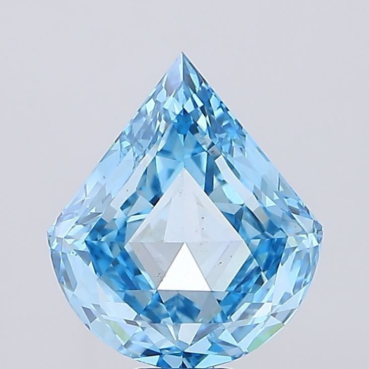 Loose Diamond - OTHER 11.1ct Fancy Intense Blue VS1: Loose Diamond - OTHER 11.1ct Fancy Intense Blue VS1 Source: This is a real non-mined Diamond that has been grown in a lab Shape: OTHER Carats: 11.1 Color: Fancy Intense Blue Certification: NONE Video: