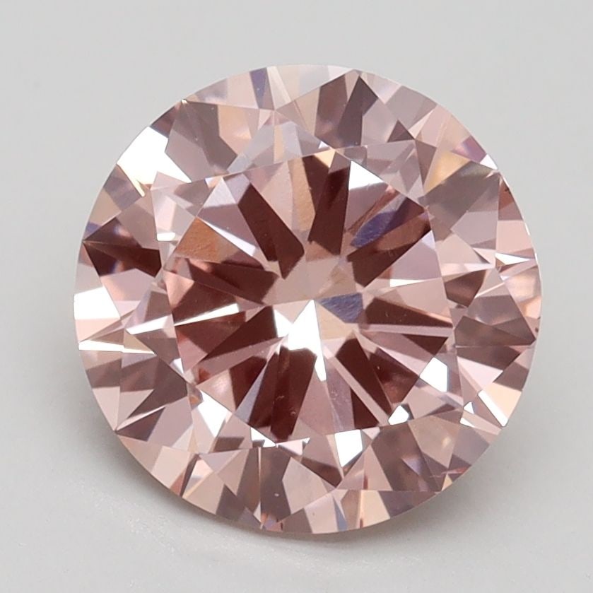 Loose Diamond - ROUND 2.5ct Fancy Intense Pink VS2: Loose Diamond - ROUND 2.5ct Fancy Intense Pink VS2 Source: This is a real non-mined Diamond that has been grown in a lab Shape: ROUND Carats: 2.5 Color: Fancy Intense Pink Certification: IGI Video: