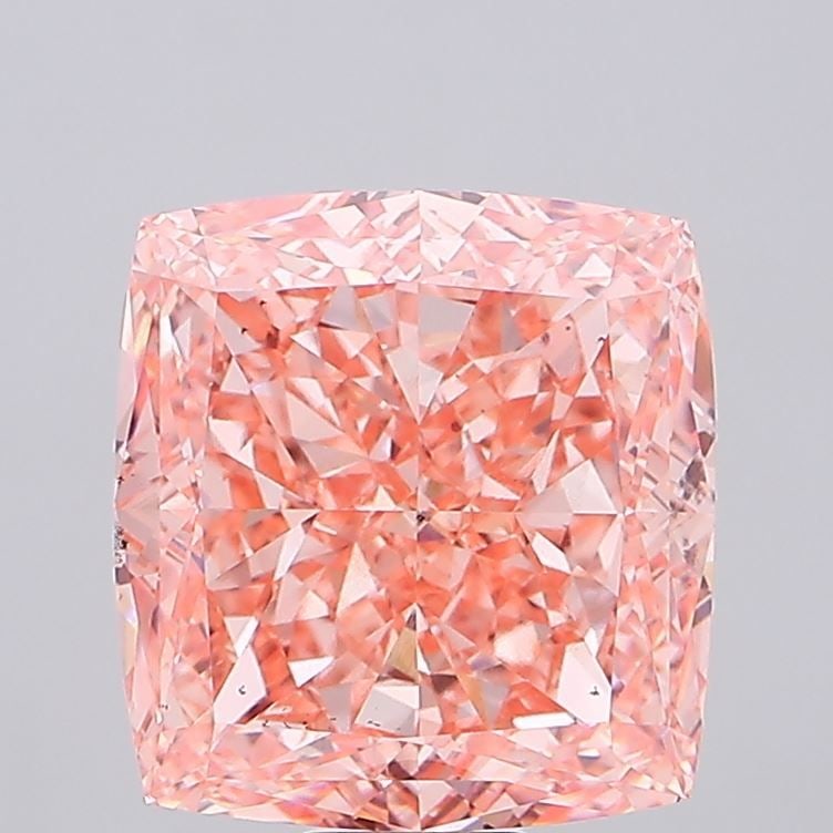Loose Diamond - CUSHION MODIFIED 20.11ct Fancy Vivid Pink VS1: Loose Diamond - CUSHION MODIFIED 20.11ct Fancy Vivid Pink VS1 Source: This is a real non-mined Diamond that has been grown in a lab Shape: CUSHION MODIFIED Carats: 20.11 Color: Fancy Vivid Pink Certif