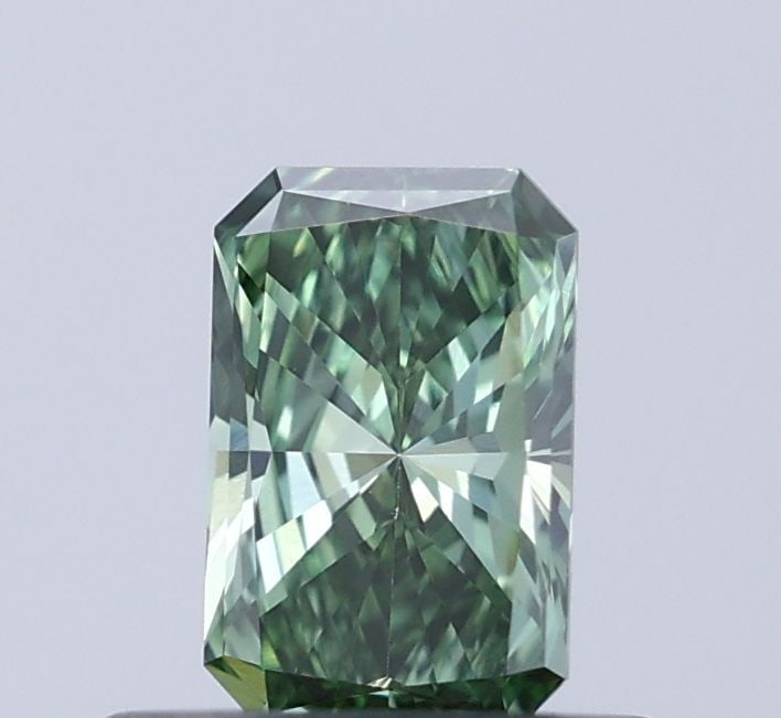 Loose Diamond - RADIANT 0.39ct Fancy Vivid Green VVS2 (1 of 1)