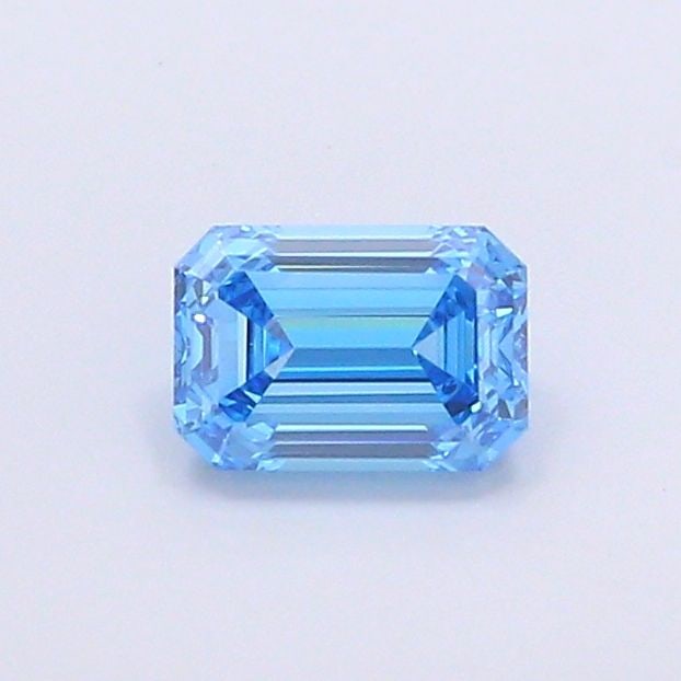 Loose Diamond - EMERALD 1.02ct Fancy Vivid Blue VVS2: Loose Diamond - EMERALD 1.02ct Fancy Vivid Blue VVS2 Source: This is a real non-mined Diamond that has been grown in a lab Shape: EMERALD Carats: 1.02 Color: Fancy Vivid Blue Certification: IGI Video:
