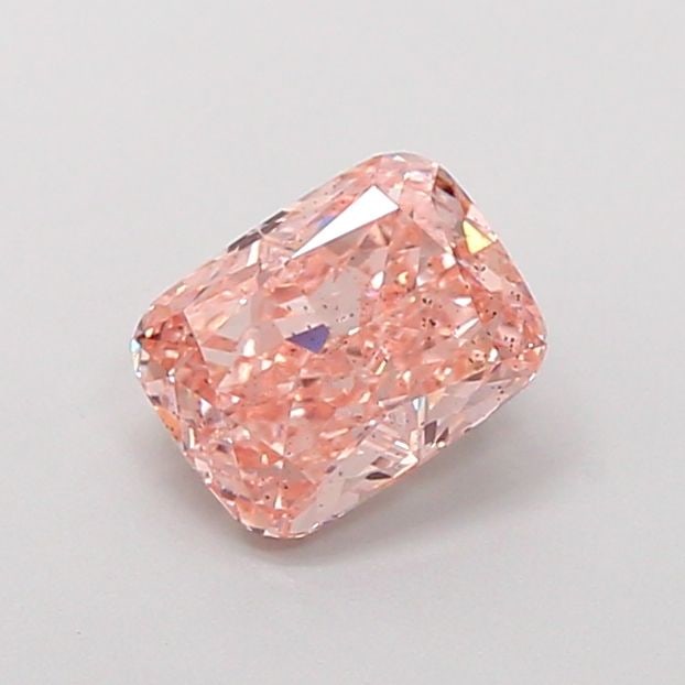 Loose Diamond - CUSHION MODIFIED 1.24ct Fancy Intense Pink SI1: Loose Diamond - CUSHION MODIFIED 1.24ct Fancy Intense Pink SI1 Source: This is a real non-mined Diamond that has been grown in a lab Shape: CUSHION MODIFIED Carats: 1.24 Color: Fancy Intense Pink Cert