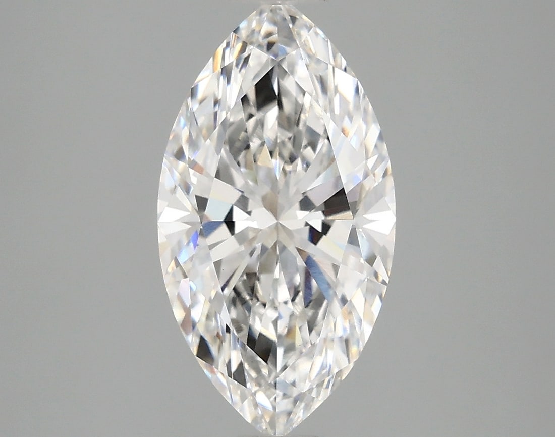 Loose Diamond - MARQUISE 2.5ct E VS1: Loose Diamond - MARQUISE 2.5ct E VS1 Source: This is a real non-mined Diamond that has been grown in a lab Shape: MARQUISE Carats: 2.5 Color: E Clarity: VS1 Certification: IGI Condition: Pre-Owned PLE