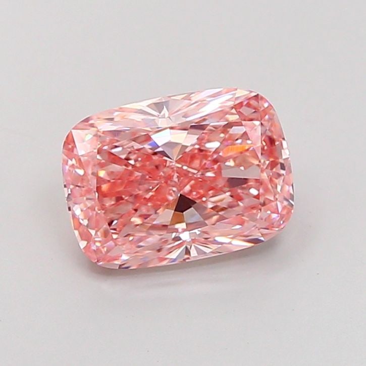 Loose Diamond - CUSHION MODIFIED 3.22ct Fancy Vivid Pink VVS2: Loose Diamond - CUSHION MODIFIED 3.22ct Fancy Vivid Pink VVS2 Source: This is a real non-mined Diamond that has been grown in a lab Shape: CUSHION MODIFIED Carats: 3.22 Color: Fancy Vivid Pink Certifi