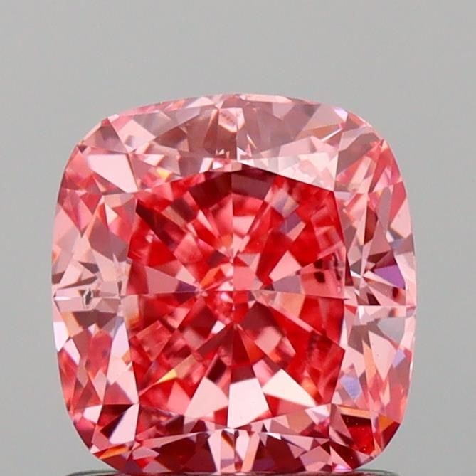 Loose Diamond - CUSHION MODIFIED 1.56ct Fancy Vivid Pink SI1: Loose Diamond - CUSHION MODIFIED 1.56ct Fancy Vivid Pink SI1 Source: This is a real non-mined Diamond that has been grown in a lab Shape: CUSHION MODIFIED Carats: 1.56 Color: Fancy Vivid Pink Certific