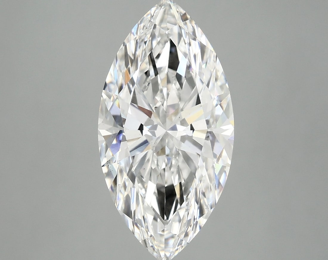 Loose Diamond - MARQUISE 4.08ct E VS2: Loose Diamond - MARQUISE 4.08ct E VS2 Source: This is a real non-mined Diamond that has been grown in a lab Shape: MARQUISE Carats: 4.08 Color: E Clarity: VS2 Certification: IGI Condition: Pre-Owned P